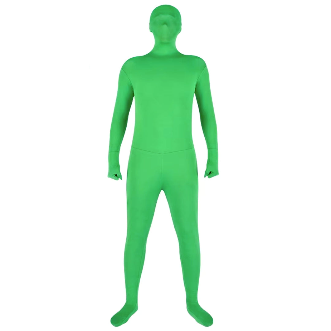 combinaison fond vert