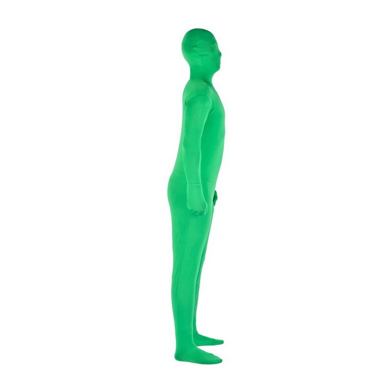 combinaison fond vert homme
