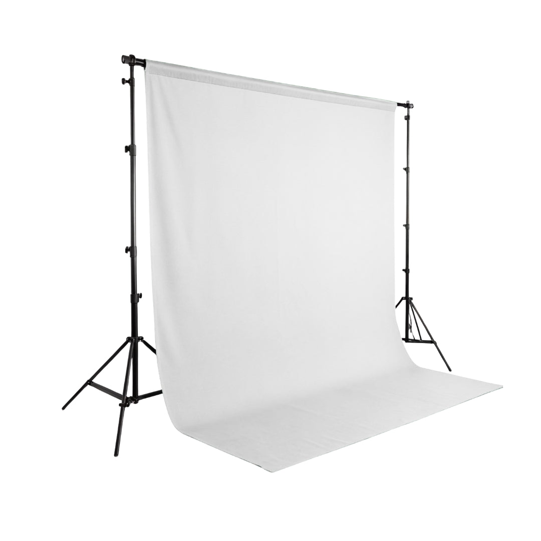 fond blanc studio complet