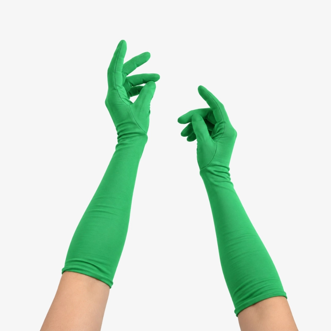 gant fond vert