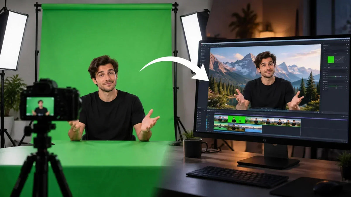 Comment utiliser un fond vert ?