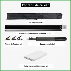 accessoire kit fond blanc