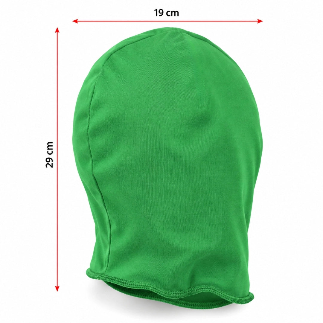 cagoule chromakey vert