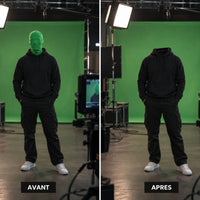 cagoule verte effets spéciaux