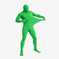 costume fond vert