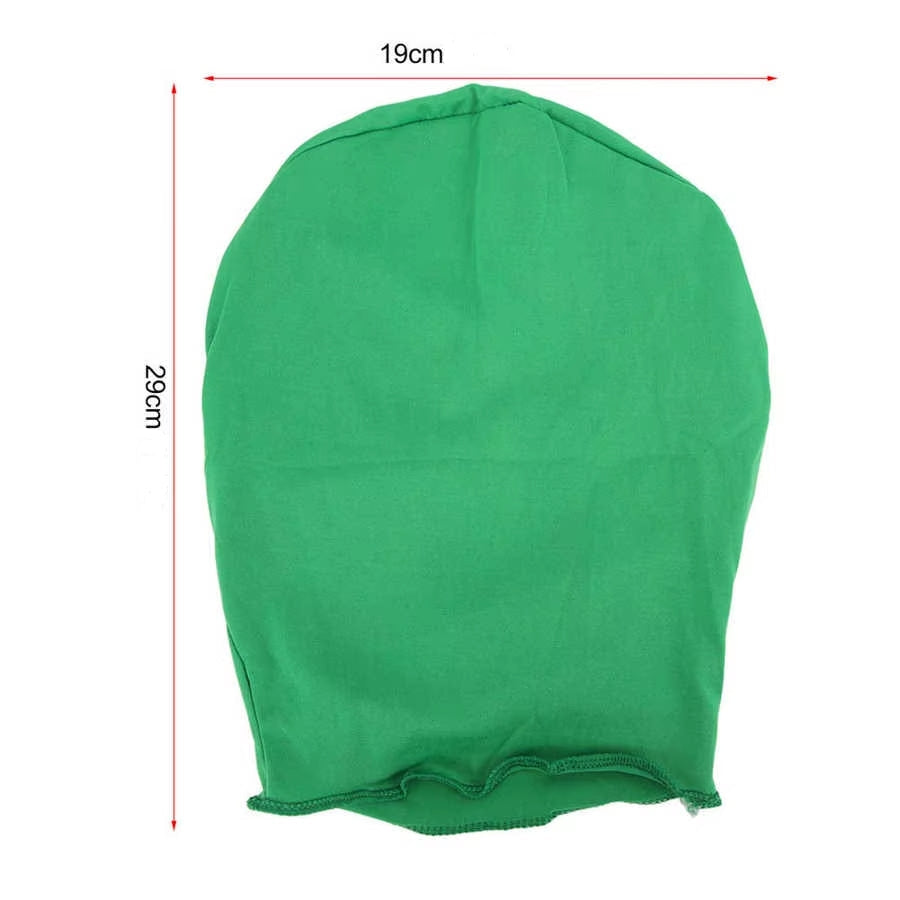 dimensions cagoule fond vert