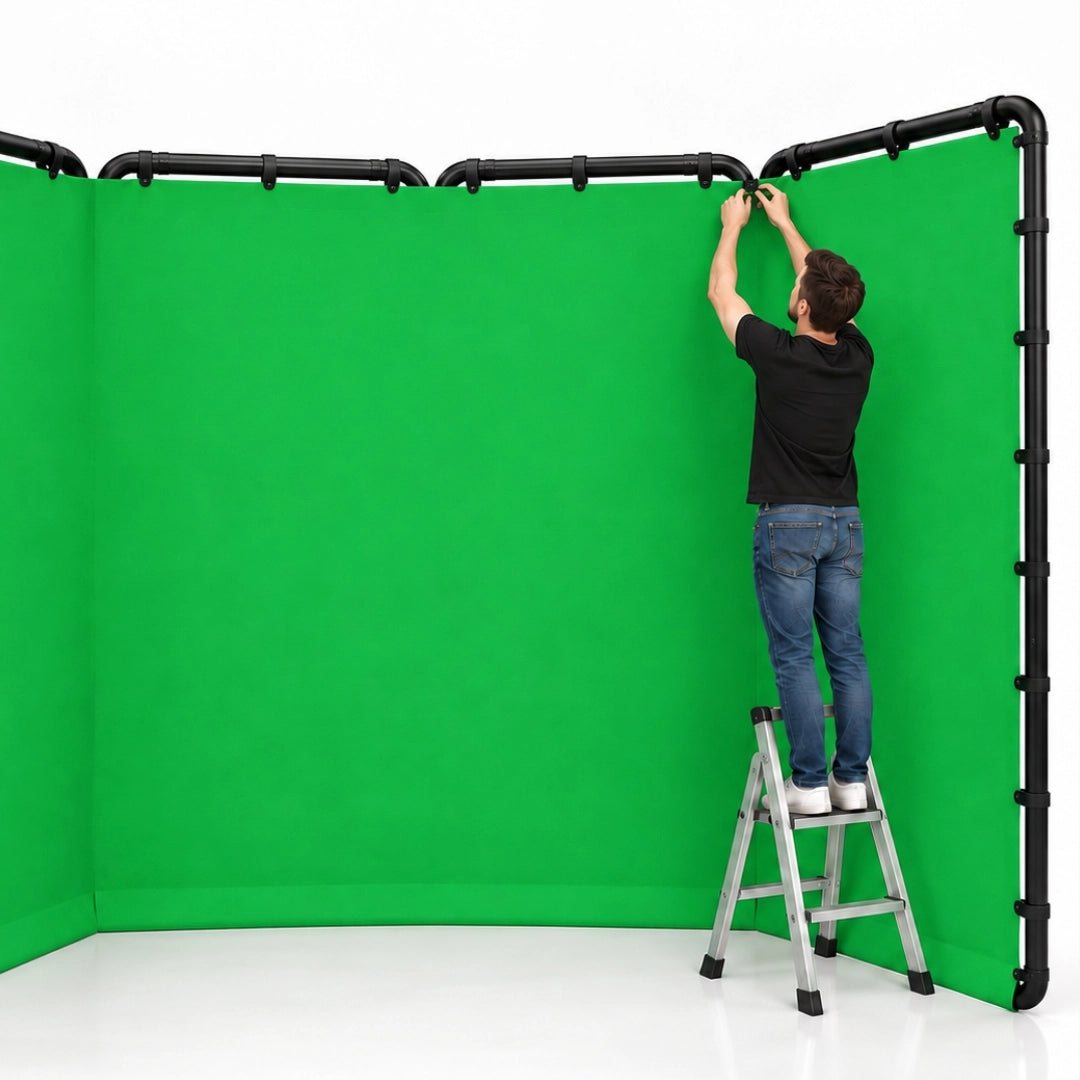 fond vert pliable photo