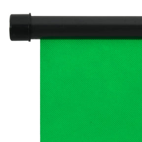 fond vert tissu retractable