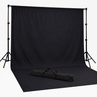 kit fond noir avec support