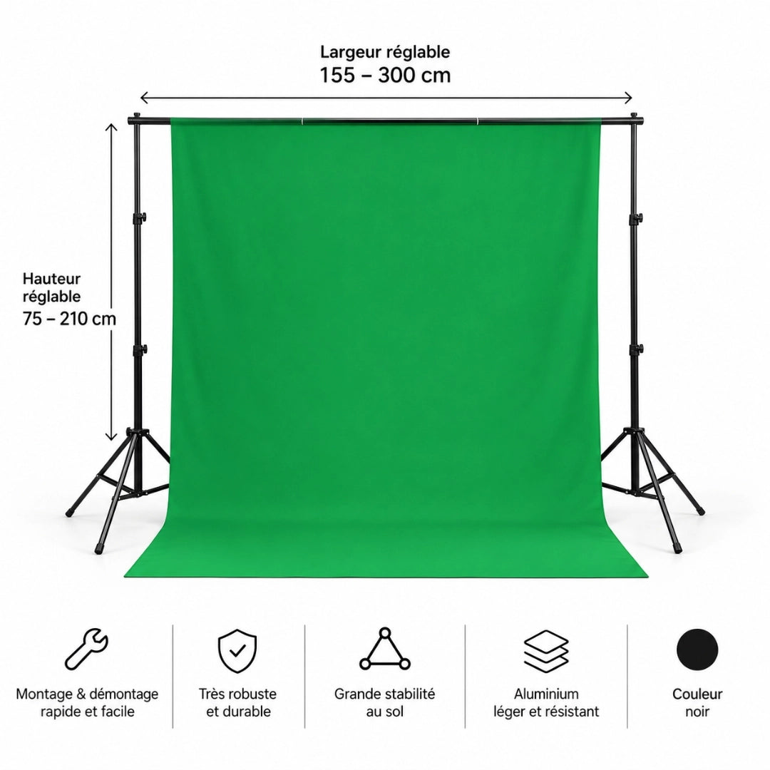 support fond vert