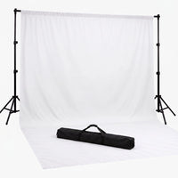 Kit studio photo-vidéo | Fond blanc + Support