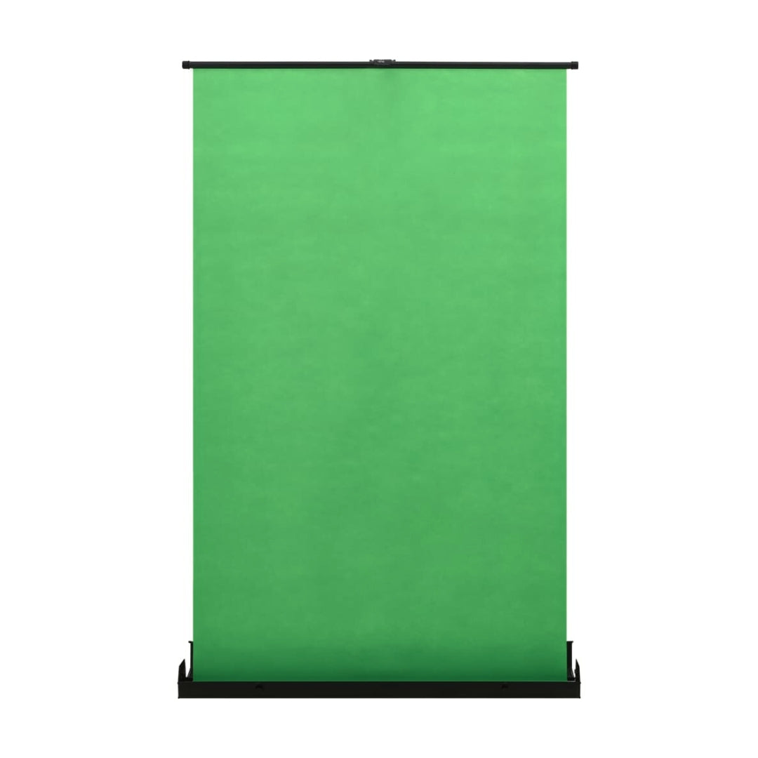 toile fond vert retractable studio